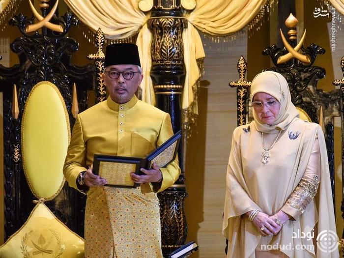عکس /  سلطان جدید مالزی