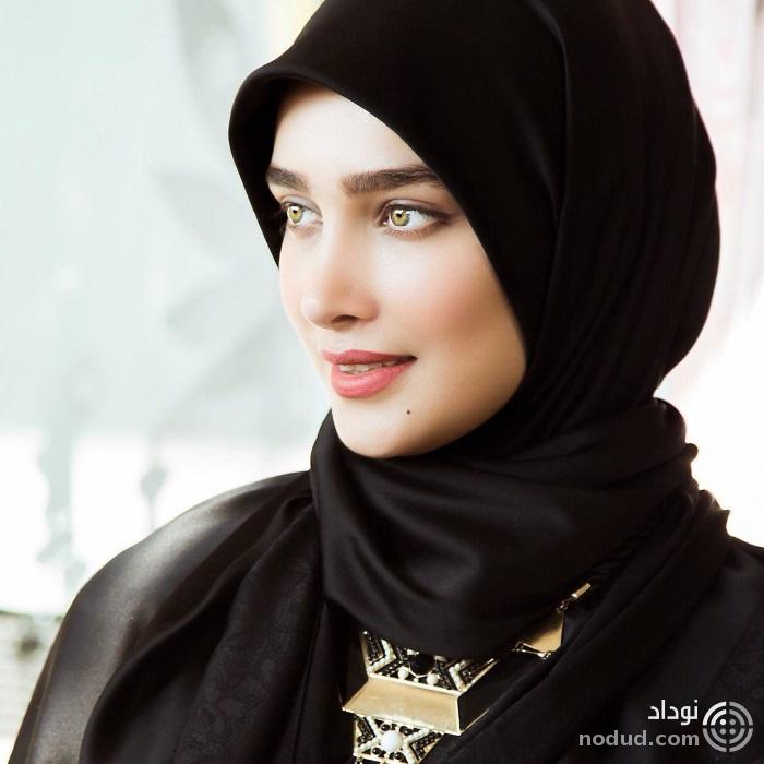 عکس زیباترین دختر با حجاب ایران