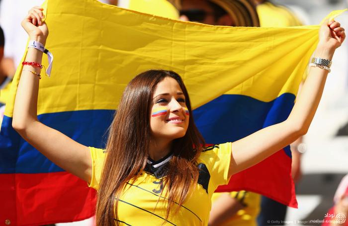 دختر کلمبیایی